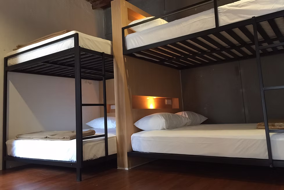 Double dorm room at Seb Guesthouse