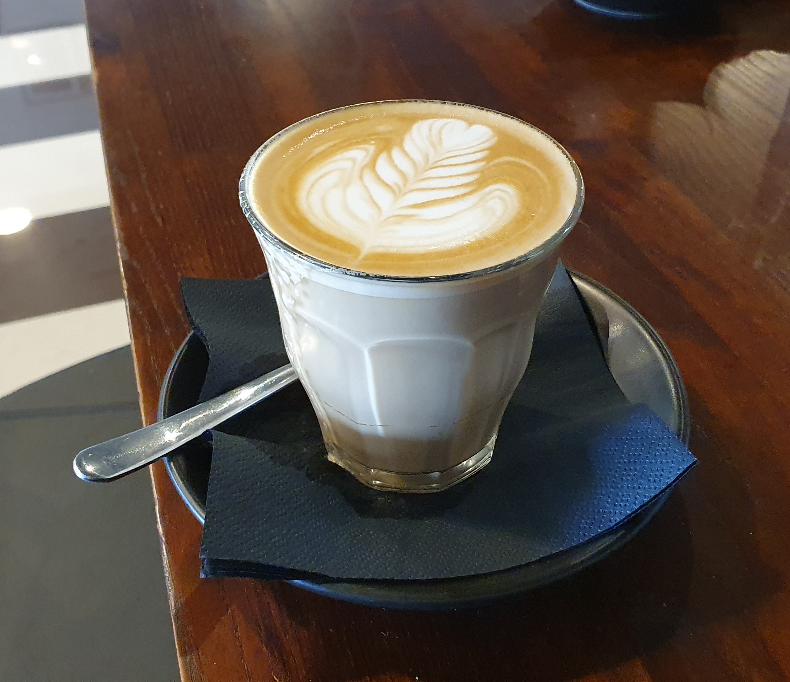 Latte at Seb Guesthouse Cafe